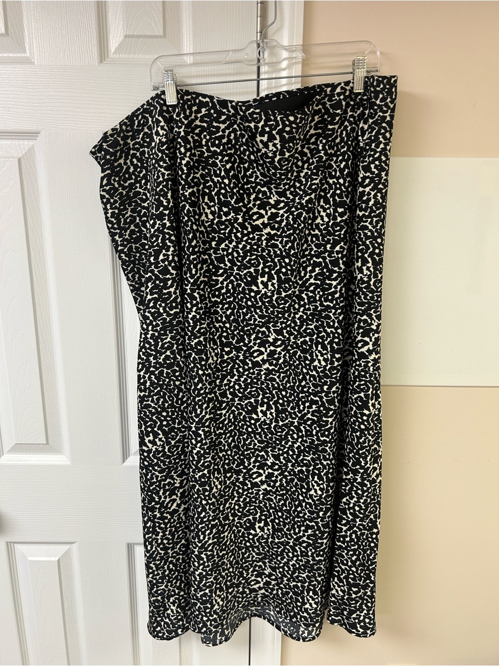 NWT A New Day Black and White Maxi Skirt